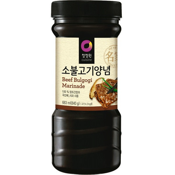 Chung Jung One Grillmarinade für Rind Bulgogi 840g