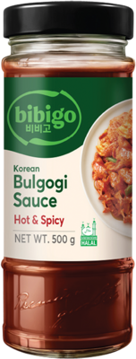 BIBIGO Koreanische Bulgogi Soße Scharf 500g