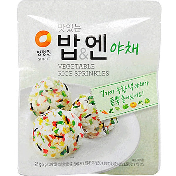 Chung Jung One Bab & Yachae Koreanische Furikake, Gemüse 24g