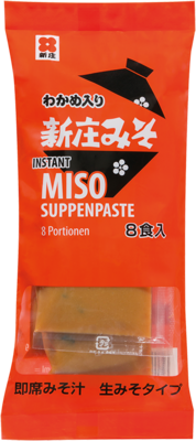 SHINJYO Miso-Suppe, Portionspackung (Sokuseki Miso shiru) 160 g