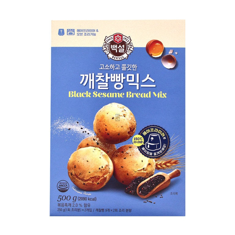 CJ BEKSUL Teigmischung für Brötchen mit schwarzem Sesam 500g