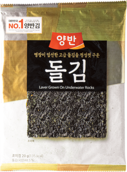 DONGWON Yangban Gerösteter Seetang 20g