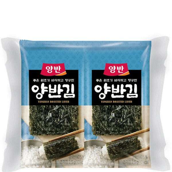 DONGWON Yangban 4te Gerösteter Seetang, geschnitten 20g