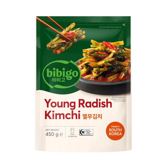BIBIGO Junge Rettich Kimchi, Yeolmu 450g