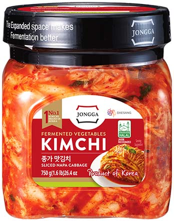 JONGGA Mat Kimchi, geschnitten 750g