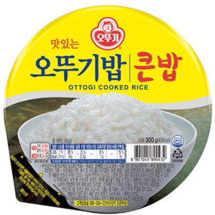 OTTOGI 백미 오뚜기밥 큰밥 300g