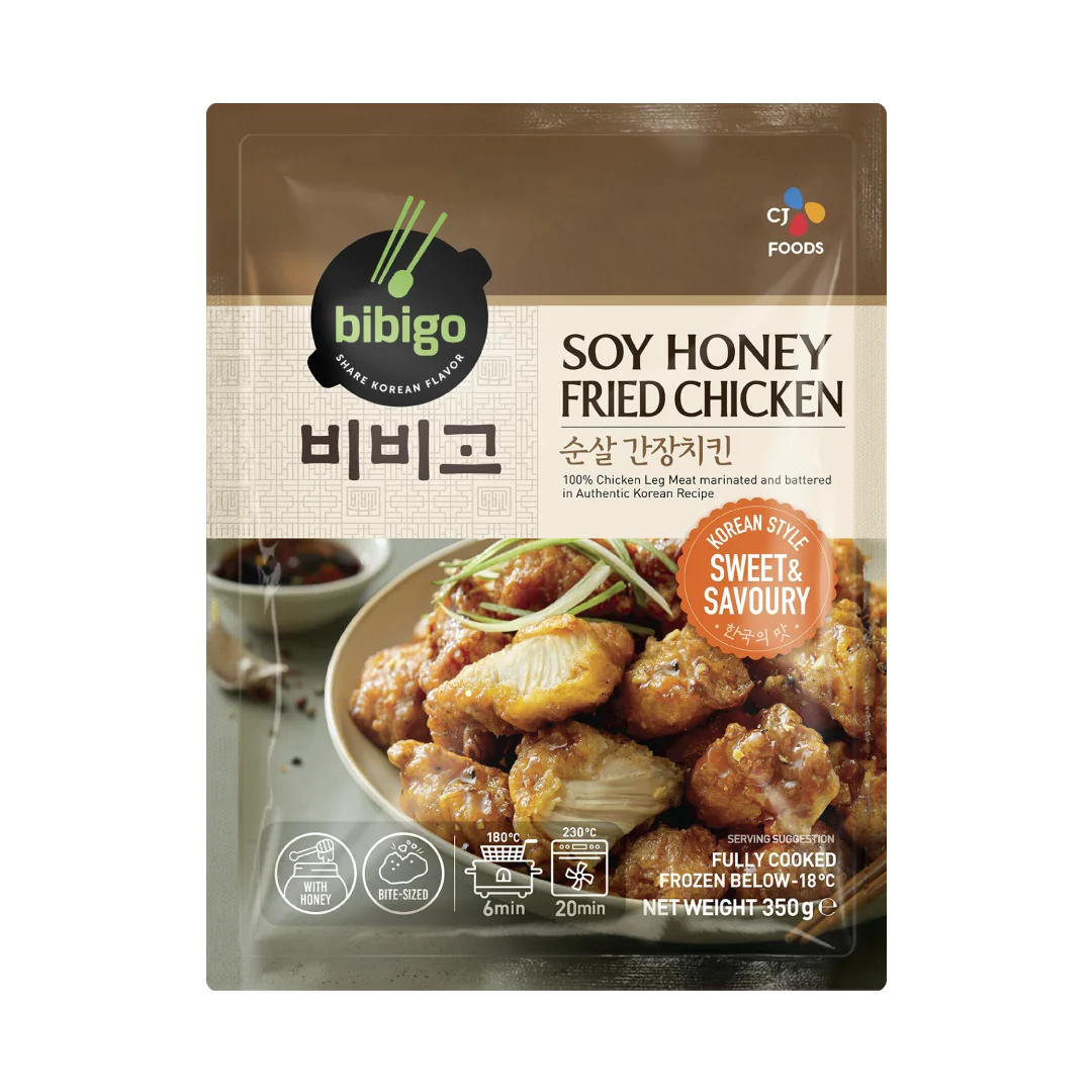 BIBIGO Fried Chicken Soy & Honey 350g