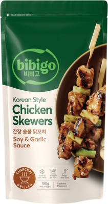 BIBIGO Hähnchenspieß, Sojasoße 180g