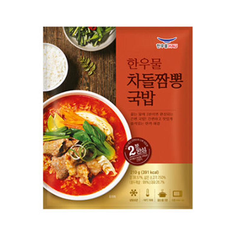 HANWOOMUL Rindfleischbrust Jjamppong-Reissuppe 210 g