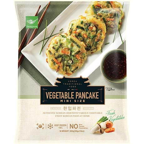 SAONGWON Gemüse Pfannkuchen AF, Mini 300g
