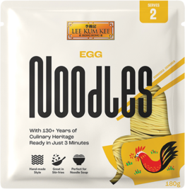 LEE KUM KEE Nudeln, mit Ei 180g