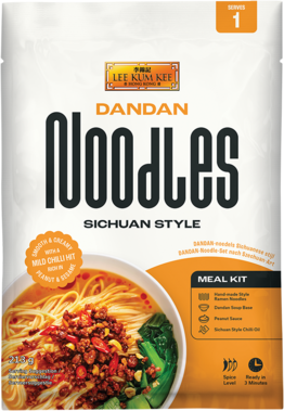 LEE KUM KEE Dan Dan Nudeln Sichuan Style, Meal Kit 213 g