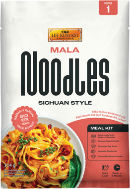 LEE KUM KEE Mala Nudeln Szechuan Style, Meal Kit 114 g