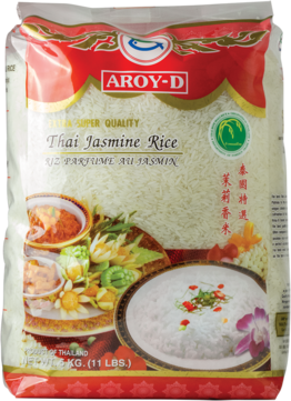 AROY-D Jasminreis, Langkorn 100% 5kg