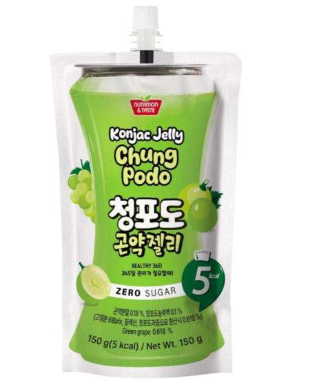 KOCKET Konjac Jelly Probier-Set | 10er-Mix (Zufällig aus 16 Sorten) | Low Calorie & Zero Sugar Trink-Gelee | K-Food Diet Snack