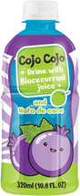 COJO COJO Getränk mit schwarzem Johannisbeersaft und , Nata de Coco, Einwegpfand DPG 320ml