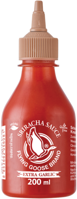 FLYING GOOSE Chilisauce, Sriracha Knoblauch 200 ml