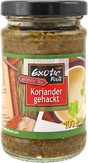 Exotic Food Koriander gehackt in Sojabohnenöl 100g
