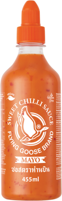 FLYING GOOSE Sriracha Sweet Spicy Mayoo Sauce Chilisauce 525 g / 455 ml