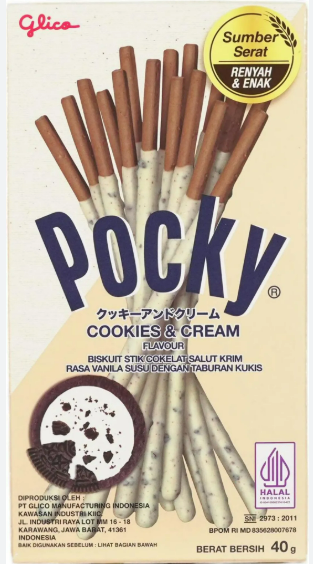 GLICO Pocky Cookies & Cream 40g