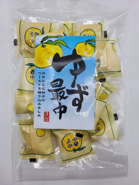 Bessho Seika Japanische rote Bohnen Yuzu Monaka 190g