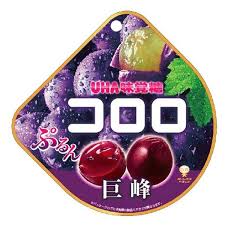UHA Mikakuto Kororo Trauben Gummibonbons 48g