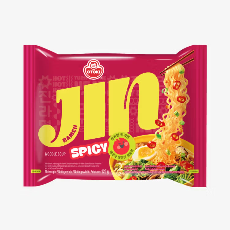 OTTOGI Jin Ramen scharf, BTS Version 120g