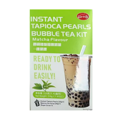 KLKW Matcha Bubble Tea Kit 210g