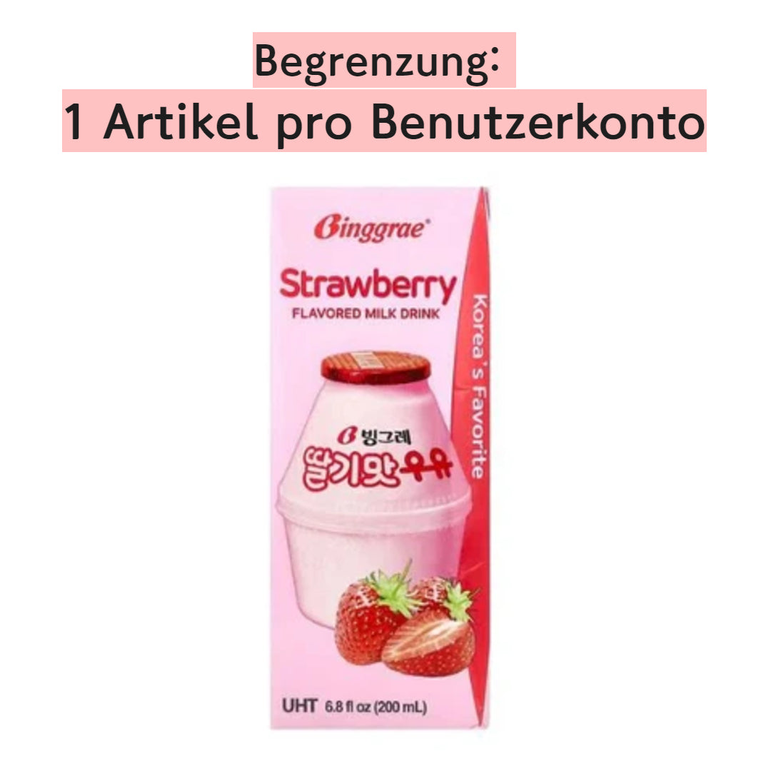 BINGGRAE Erdbeeren Mlich 200ml