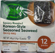 Bibigo – Herzhaft gerösteter, koreanisch gewürzter Seetang (4 g × 12)