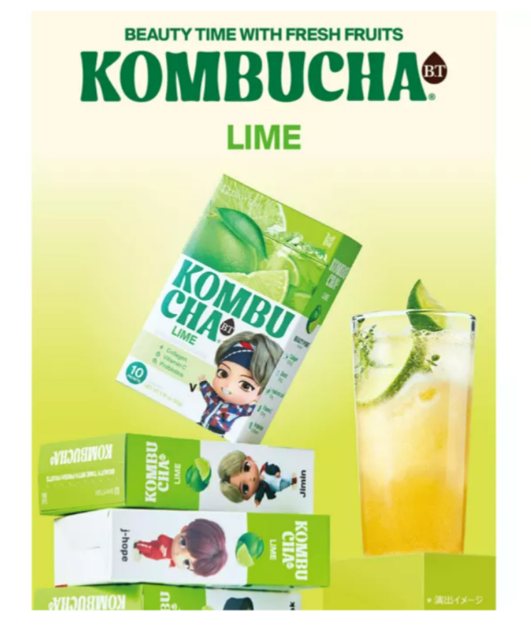 DAMTUH BT21 BTS Kombucha Lime 50g (10x5g)