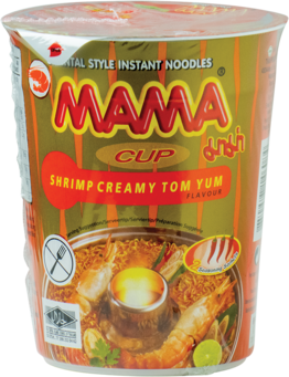 MAMA Instant-Cup-Nudeln, Tom Yum, creamy 70g