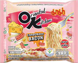 MAMA Instantnudeln, Carbonara Bacon, Oriental Kitchen 85g