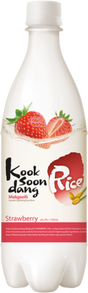 KOOKSOONDANG Koreanischer Reiswein Makgeolli, Erdbeere 3% mit Pfand 750ml