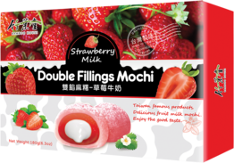 BAMBOO HOUSE Mochi, Erdbeere und Milch 180 g