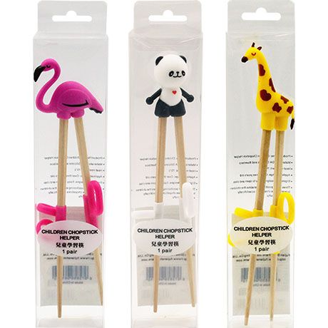 SHINE FARM Chopsticks Children with Silicon Helper
