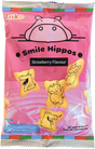 SMILE HIPPOS Hippo Biscuit, Erdbeergeschmack 60g