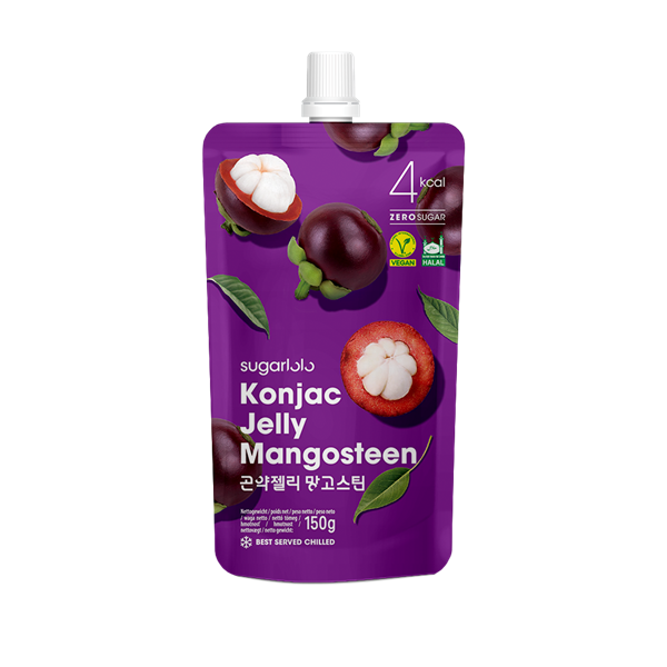 SUGARLOLO Konjac Jelly - Mangosteen 150g