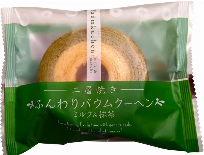 TAIYO FOOD Matcha Baumkuchen 60g
