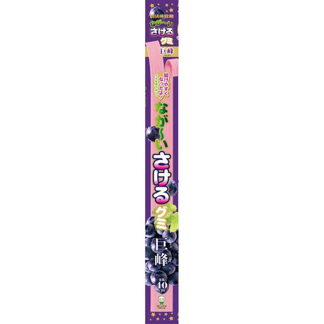UHA Mikakuto Sakeru – 40 cm lange Gummis mit Traubengeschmack, 32 g