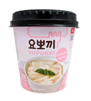 Yopokki Instant Tteokbokki cup Carbo 120g