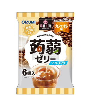 Oizumi Konjak-Gelee, Café au lait 112g
