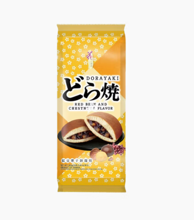 LOVEANDLOVE Dorayaki Red Bean & Chestnut 165g