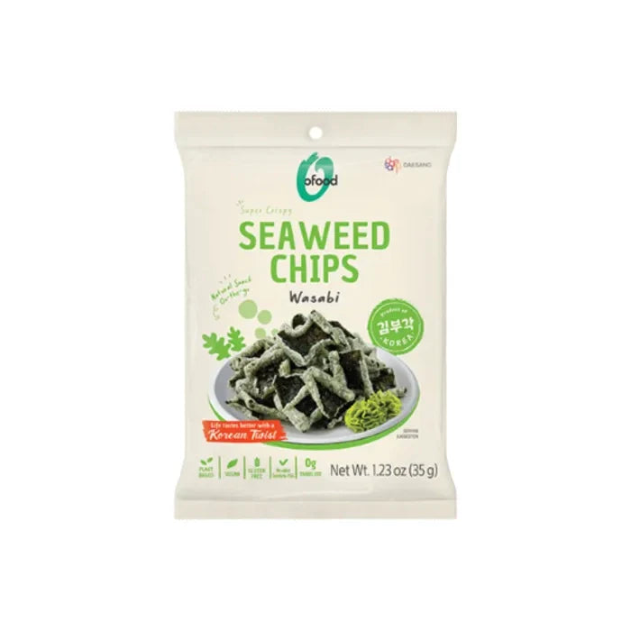 CJO Seetangblätterchips Wasabi 35g