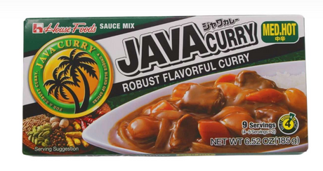 HOUSE JAVA CURRY MEDIUM 185G