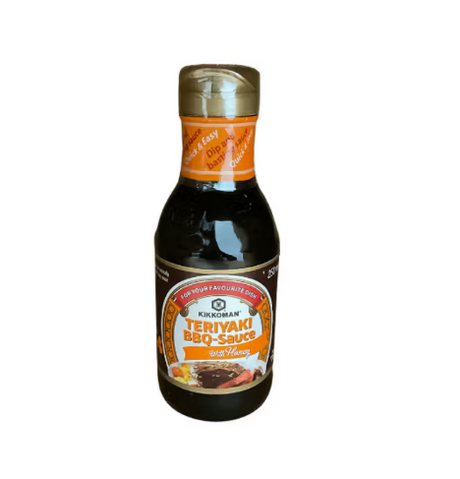 KIKKOMAN Teriyaki-BBQ soße mit Honig 250ml