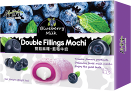 BAMBOO HOUSE Mochi, Blaubeere und Milch 180 g
