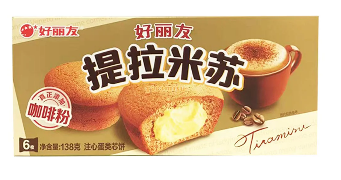 Orion Pie Tiramisu Flav 6pcs (138gx6pcs)