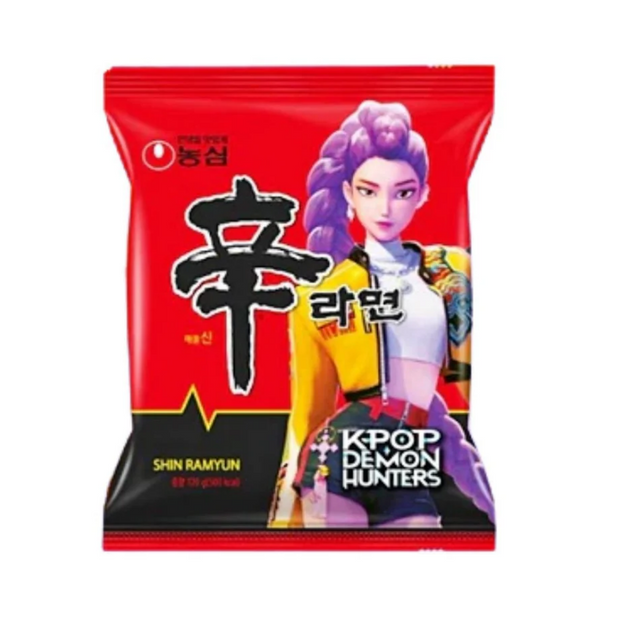 NONGSHIM Instant Nudeln Shin Ramyun 120g (K-Pop Demon Hunters Version)