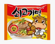 SAMYANG Soegogimyeon (Milde Rindfleisch-Nudelsuppe / Original koreanische Version) 120g